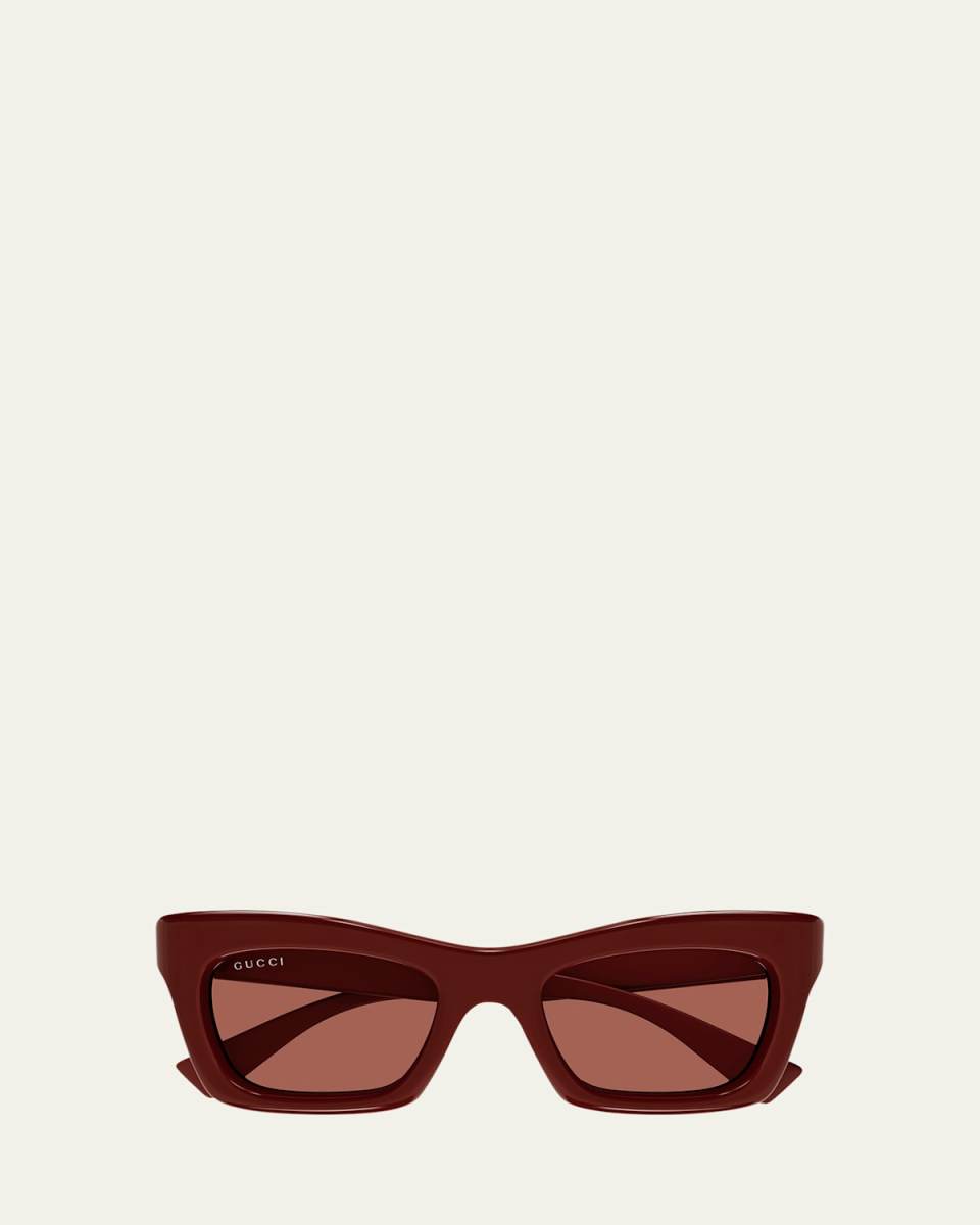 Logo Acetate Cat-Eye Sunglasses